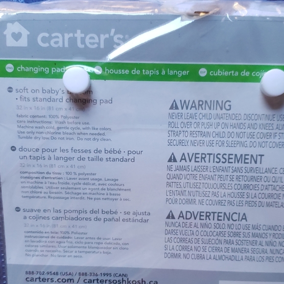 💥👶2 changing pad cover bundle - Picture 3 of 4